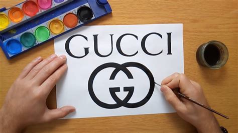 designer gucci drawing|Gucci keyboard symbol.